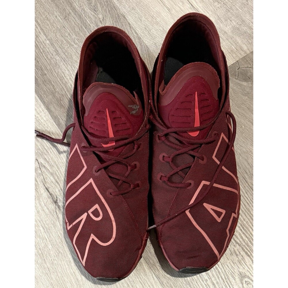 Nike Air Max Flair Sz 12 University Team Red Running Shoes
